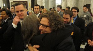 D14's Delegate Anne Kaiser celebrates Civil Marriage passage